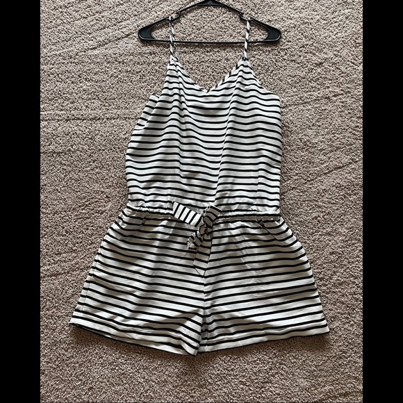 J. Crew Pants - Large Striped J. Crew Romper